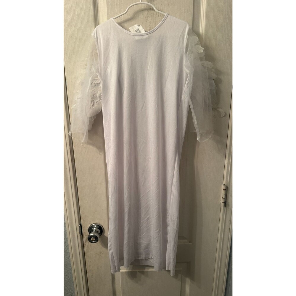 Girl's Angelā Costume Includes Lighted Wings Size Medium 7/8